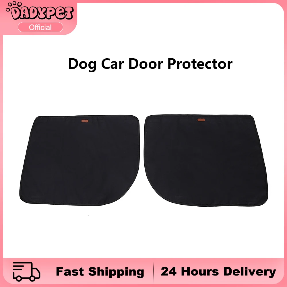 2PackPetDogCarDoorProtectorWaterproofPetCarDoorCoverAnti