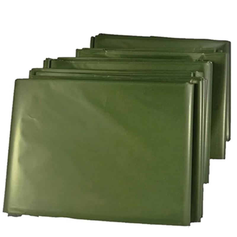 

8Pack Emergency Blanket Ultra Light Reusable Emergency Mylar Thermal Blanket For Outdoors Camping Hiking Survival