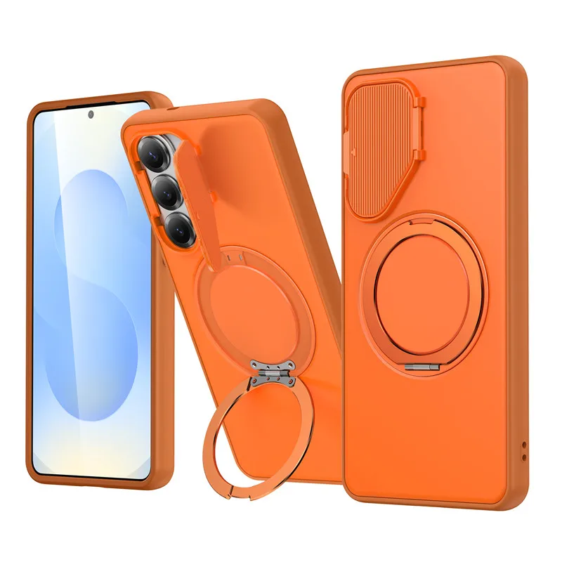 Armor Case with Car Magnetic Ring and MagSafe-Compatible Wireless Cover