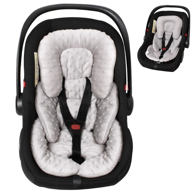 Baby Strollers Liners Cushion Dotted Backing Pushchairs Pad for Toddlers