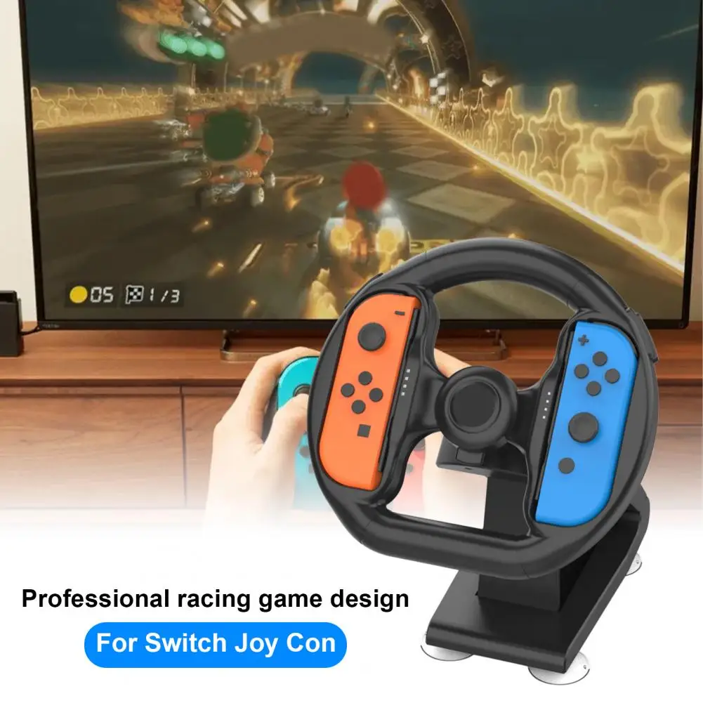 

Gaming Steering Reel Useful Eco-friendly Accurate Fit Racing Steering Wheel Gamepad Grip