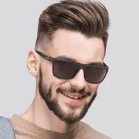 BARCUR Design-Lunettes de soleil polarisées TR90 pour homme et femme, accessoire de sport léger, protection UVAB 3