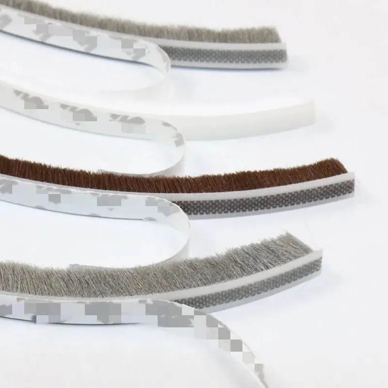 Self-Adhesive Door and Window Insulation Brush Strip - Soundproof and Windproof Sealant