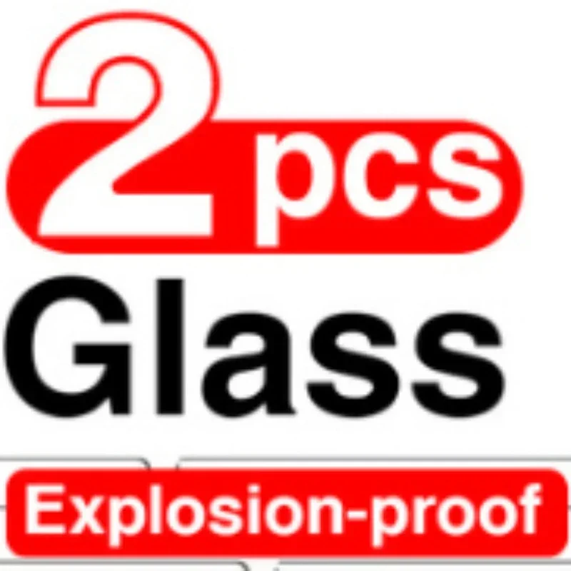 Premium Tempered Glass Screen Protector Film, 1/2 PCS Pack