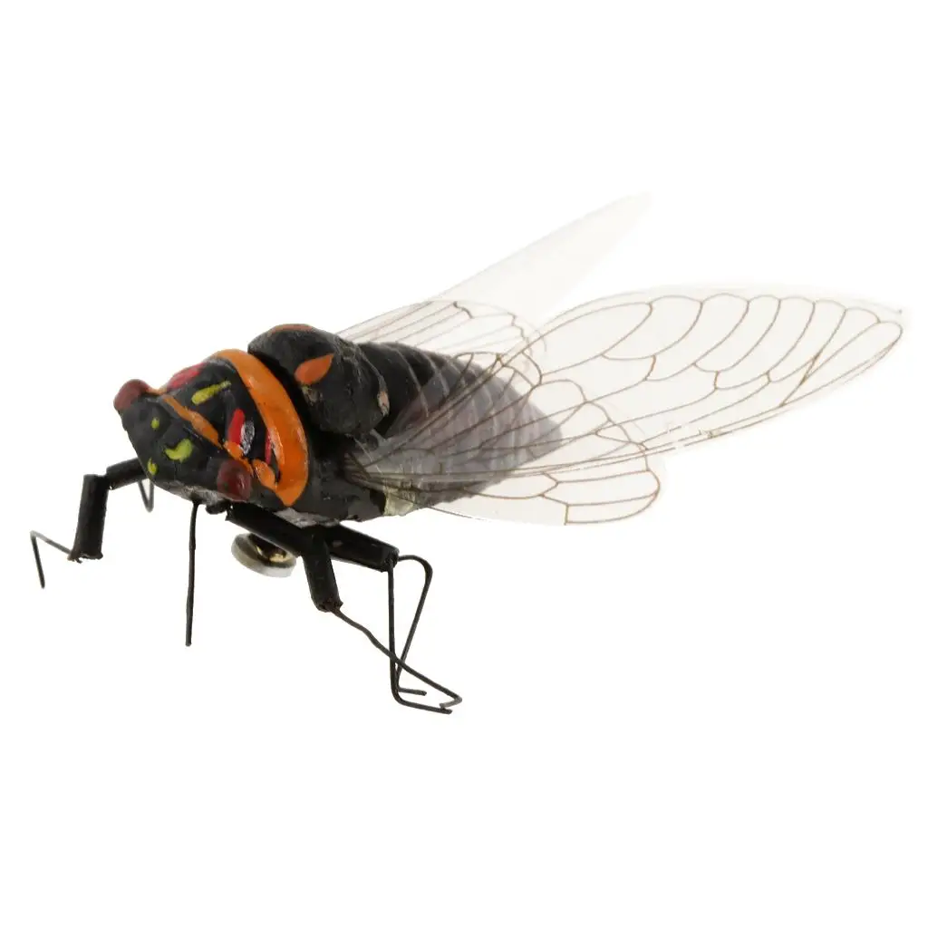 Highly Simulated Sound Random Color Animals Model Toy Cicada 2X