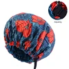 New Large Women Satin Bonnet Hat Layer Reversible Sleep Cap Reversible Adjustable Night Sleep Cover Cap for Curly Natural Hair 4