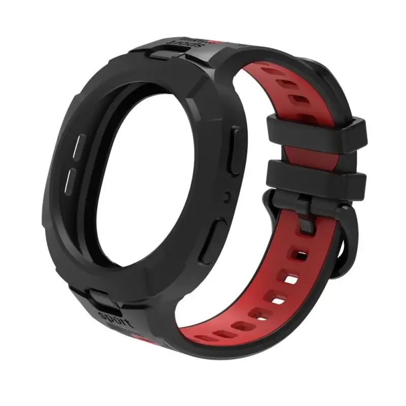 Breathable Silicone Replacement Strap with Protective Case