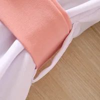 Prowow 3-24M Baby Girls Dresses Long Sleeve Pink White Patchwork Belted Dress For Girl Newborn Baby Clothes Infants 5