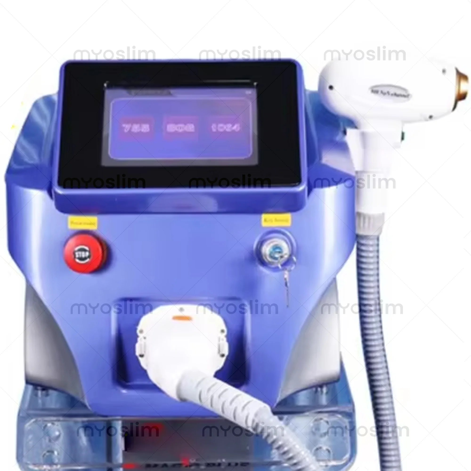 Máquina de Depilación Láser de Diodo de Múltiples Longitudes de Onda 755 808 1064nm, Cabezal de Enfriamiento, Depiladora Láser Indolora para Rostro y Cuerpo