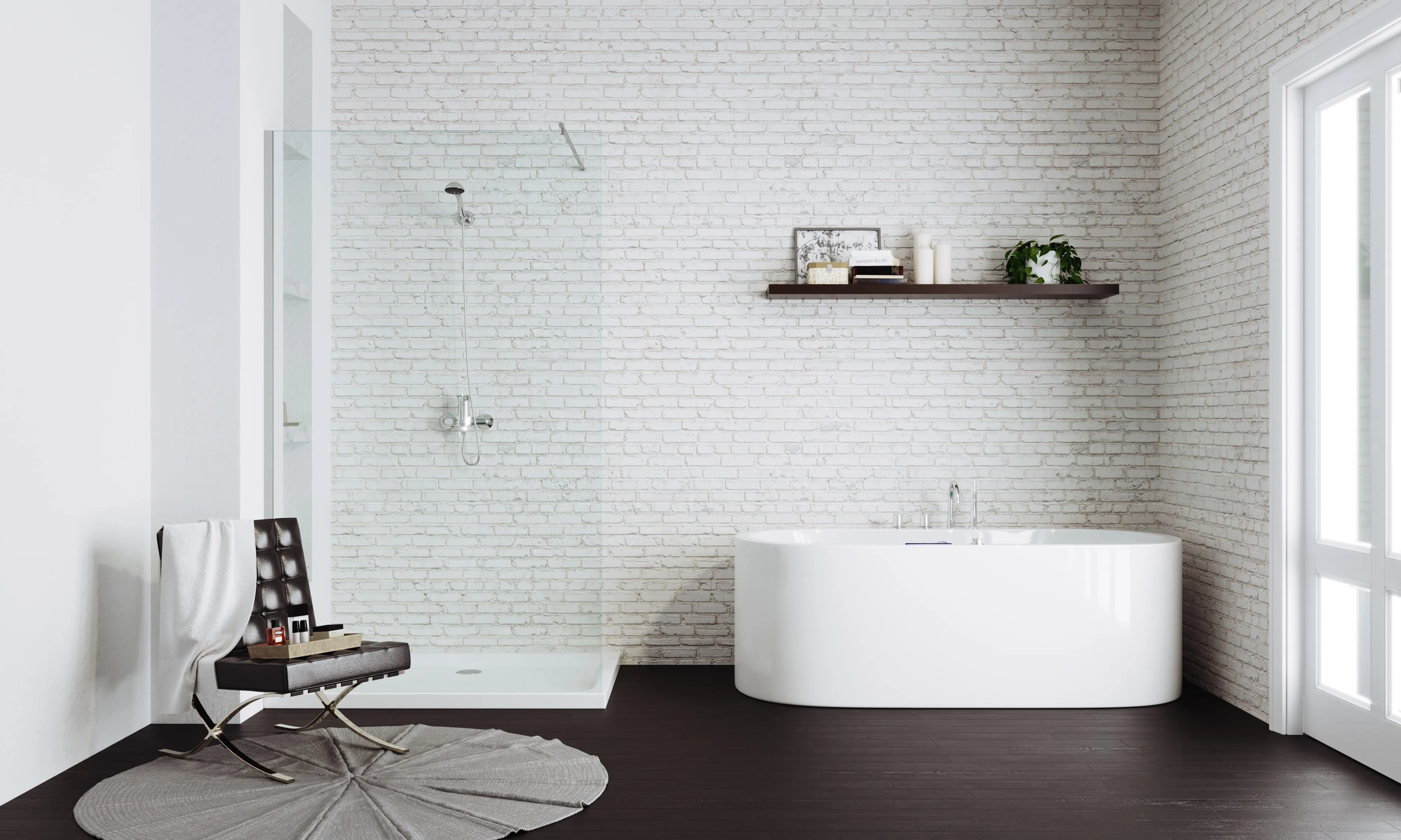 Enjoyable And Relaxed Acrylic Whirlpool Massage Bathtub