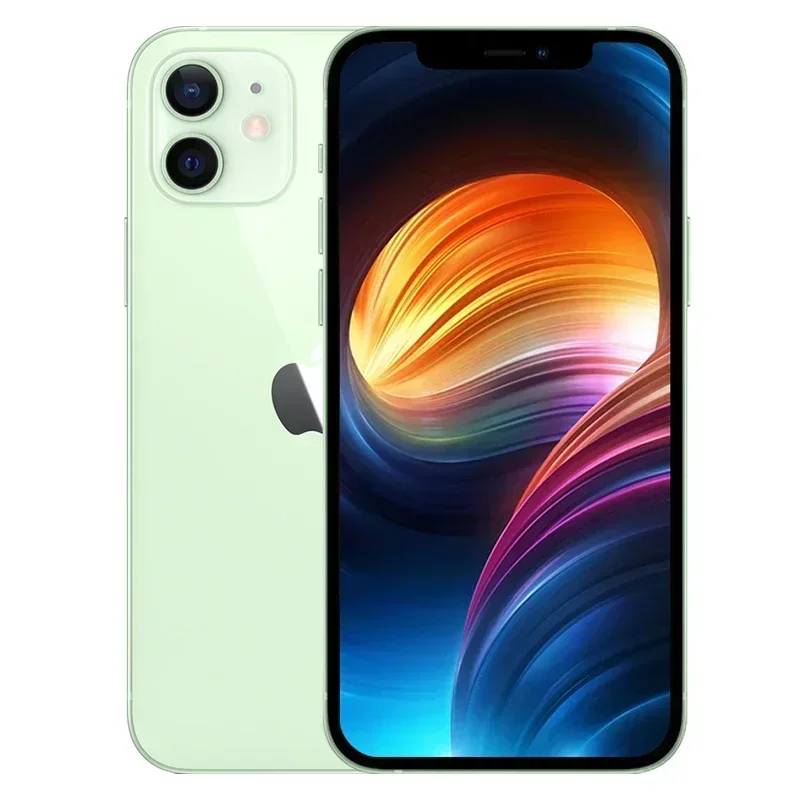 Apple iPhone 12 Unlocked Original 64GB/128GB ROM 6.1" 2532 x 1170 OLED Screen A14 Bionic Chip 12MP Camera With Face ID iphone 12 5