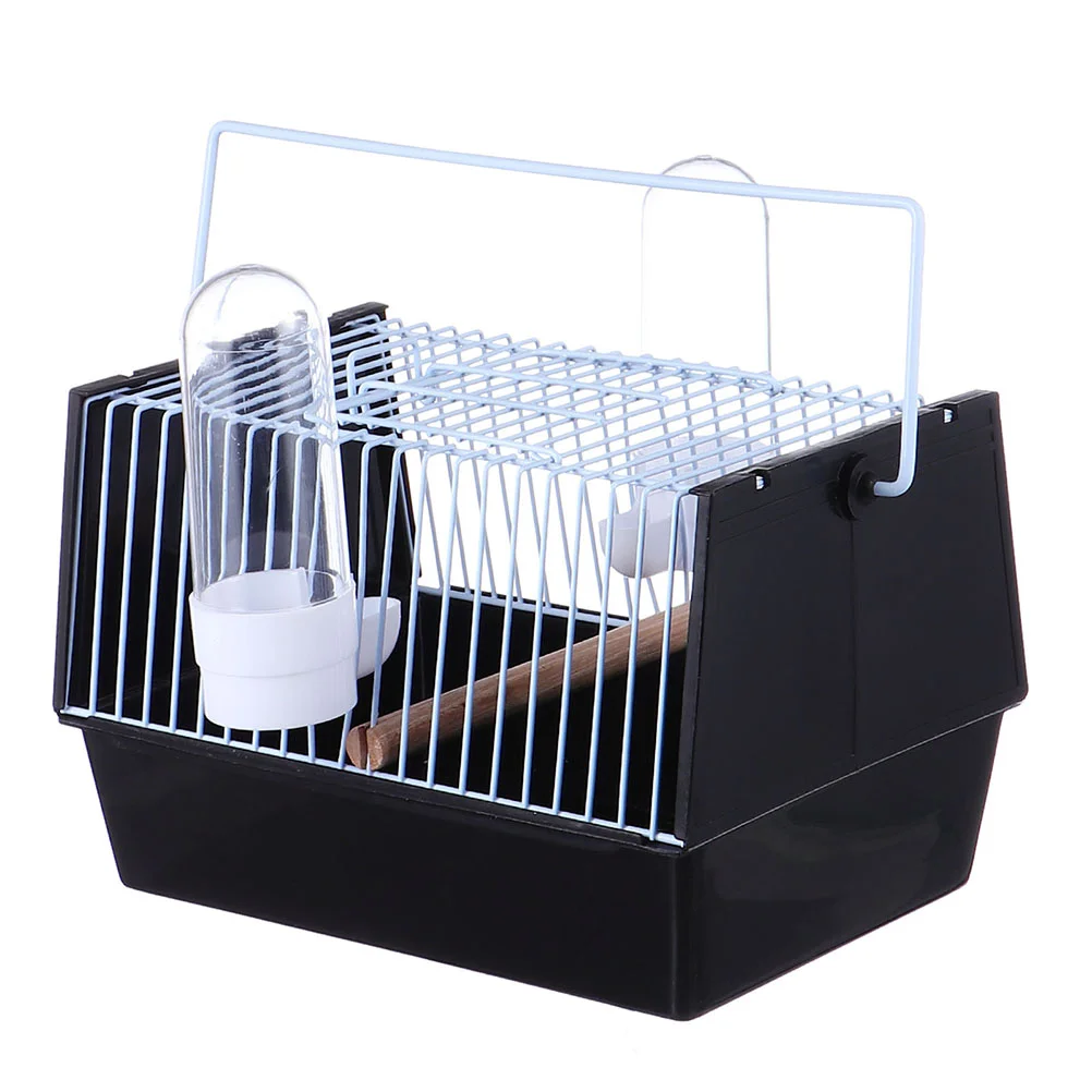 

Bird Cage Portable Feeding Portable Cage Small Cage Handheld Plastic Parrot Transport Portable Pet Suitcase Birds Supplies