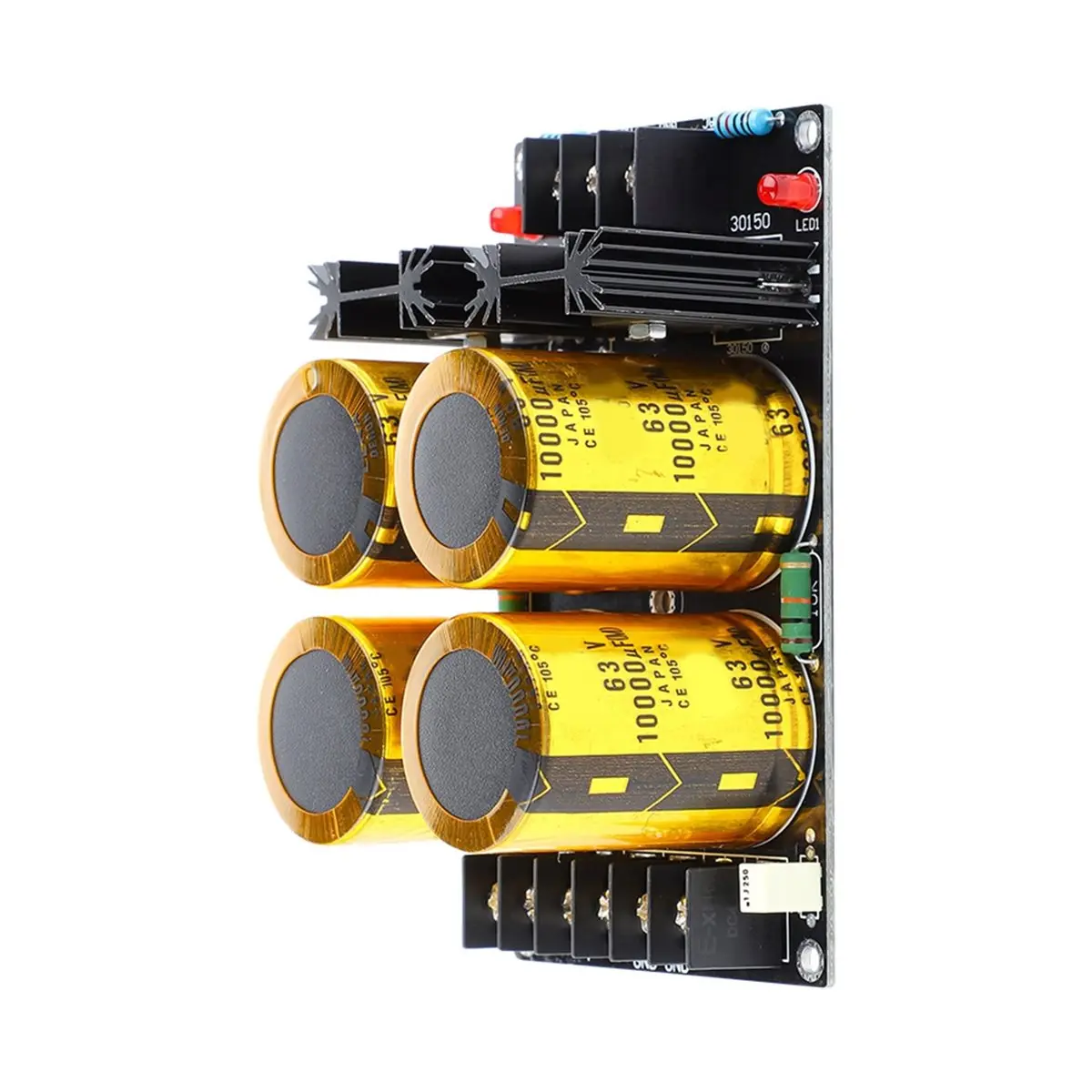 (A23G) 120A 증폭기 전원 공급 장치 정류기 필터 보드 63V 10000UF 쇼트키 정류기 필터 DIY 사운드 오디오 증폭기