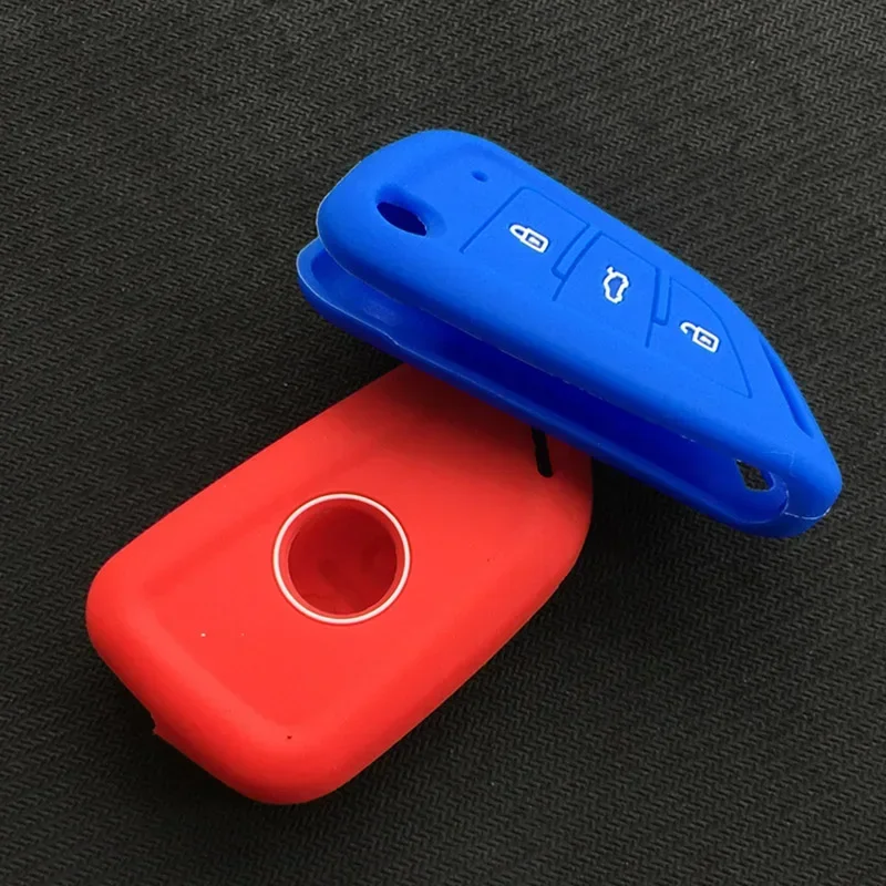 Key Case Cover Key Case Remote Control Case Cover Silicone Key Cover Rubber Protector Case Accessories For Universal 3 Buttons VVDI2 Wire Remote For Xhorse MINI Programmer VVDI
