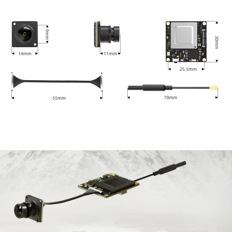 FPV HD Avatar Mini 1S Lite-Kit 1080P 60fps 32GB