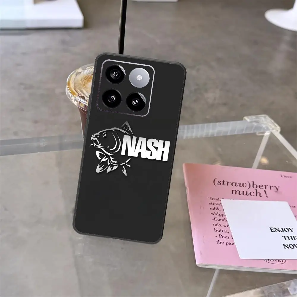 Nash Fashing Black Silicone Logo Phone Case