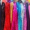 Encrypt Sequin Mesh Fabric for DIY Sewing Wedding Background Decoration Stage Costume Evening Dress Clothing Fashion Cloth