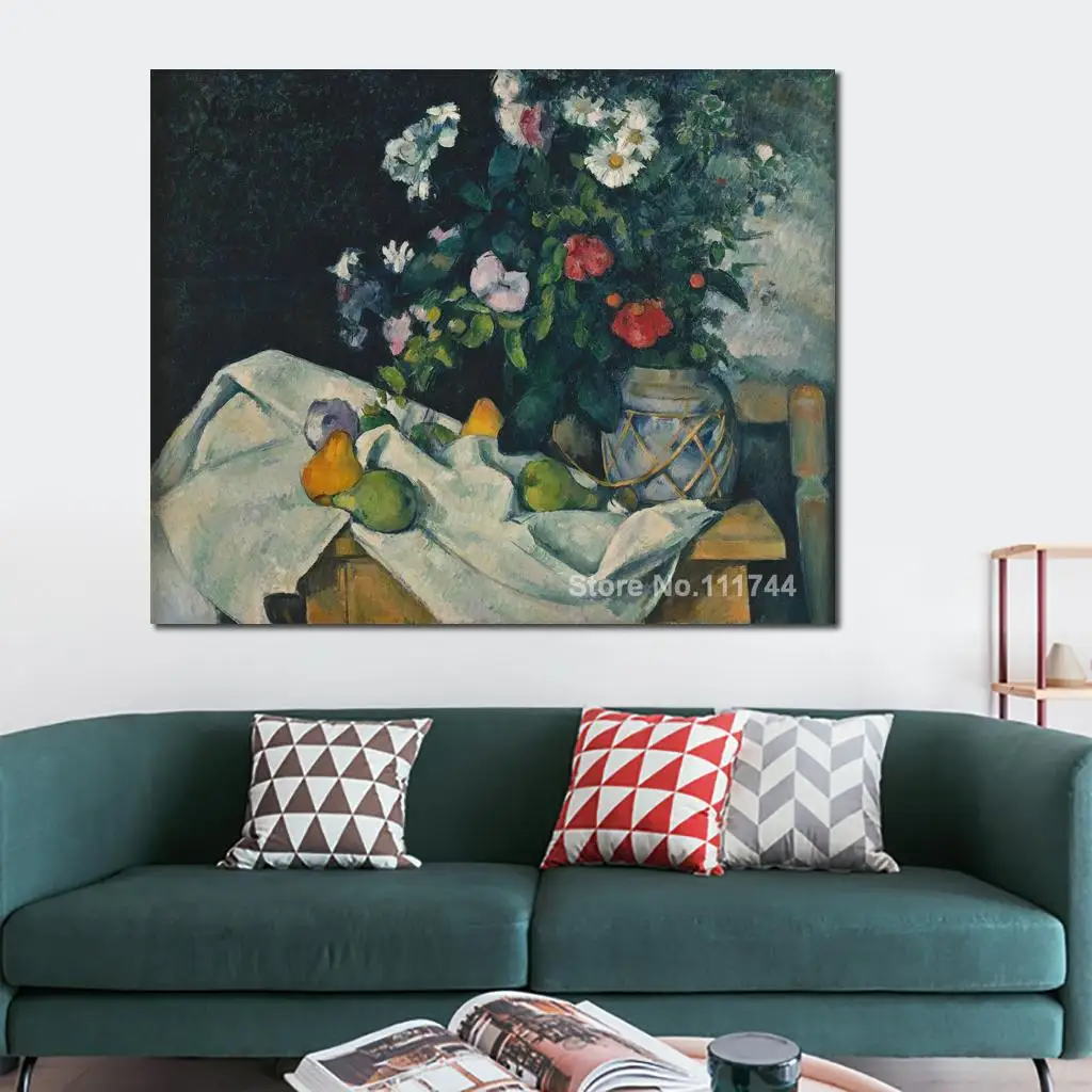 

Современное искусство, высокое качество, картина пола цзеанны, натюрморт с цветами и фруктами, ручная роспись