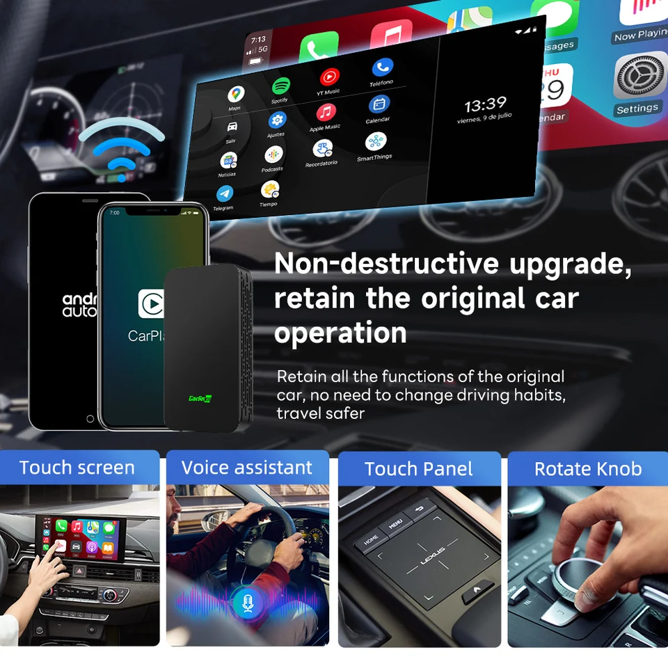 carlinkit carplay メルセデスベンツ　ワイヤレス S3fe4c46a0e8c4665bbd0400d494d0