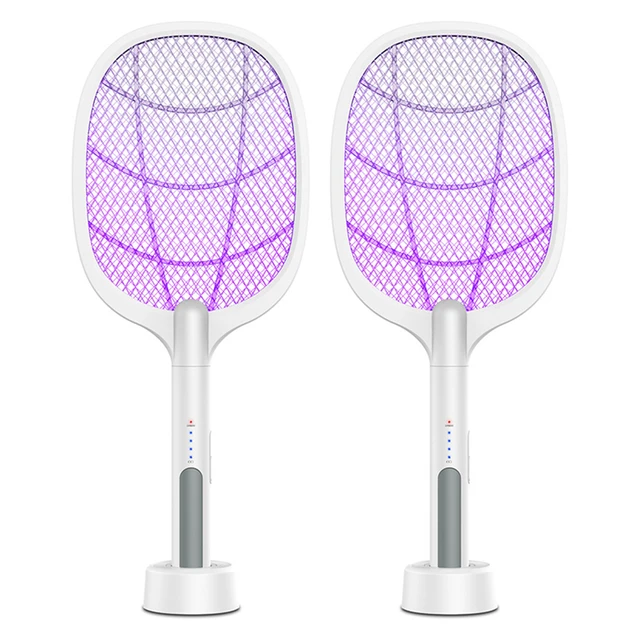 2 -Ből Gyakorlati Rovar Swatter Háztartási Szúnyogellenes Légy Bug Zapper Ütő Gyilkos Csapda Kártevőirtó Gép - Image 2