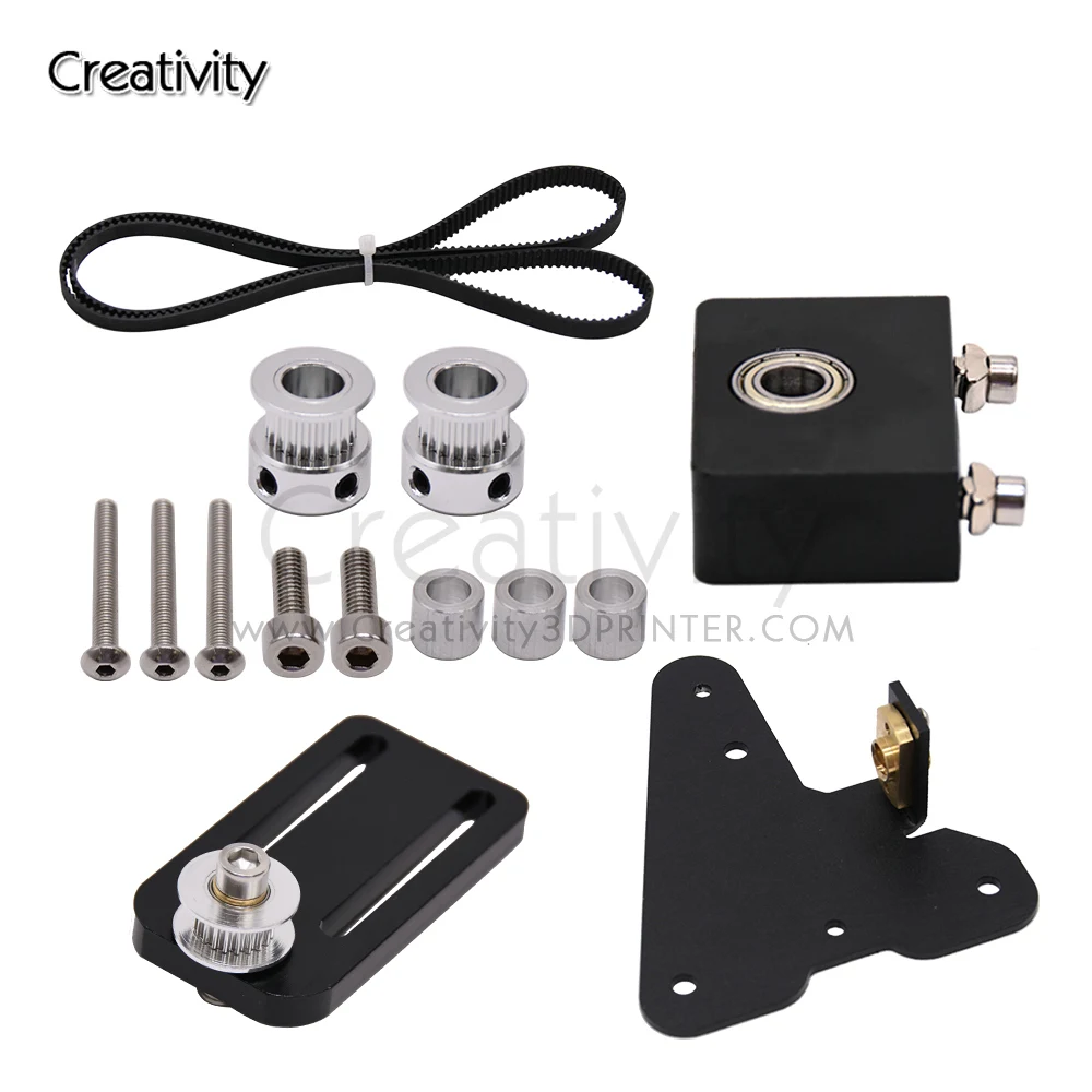 Peças de Hardware/Peças de Máquinas Creality Ender Impressora 3d Cr10 Duplo Eixo z Kit de Atualização Dupla Polia Tensão z Conjunto - Imagem 6