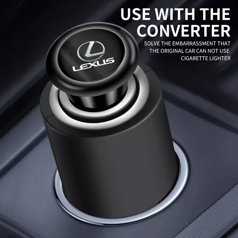 2024 lexus rx 350 cigarette lighter location Car Cigarette Lighter Plug Power Adapter smoke For Lexus GX470 CT200H  IS300H IS200 IS250 RX350 RX GX460 NX200 NX GS430 GS RX300