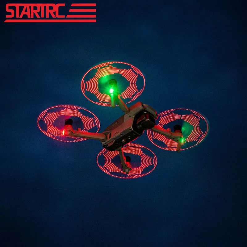 

STARTRC Mavic Air 2S Propeller LED Flash Word Propellers Editable Rechargeable For DJI Mavic Air 2 Drone Expansion Accessories