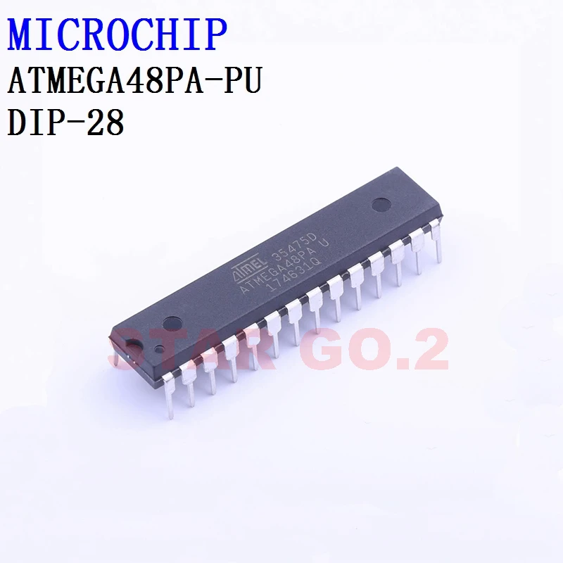 

Микроконтроллер для микрочипа DIP-28, 2 шт.