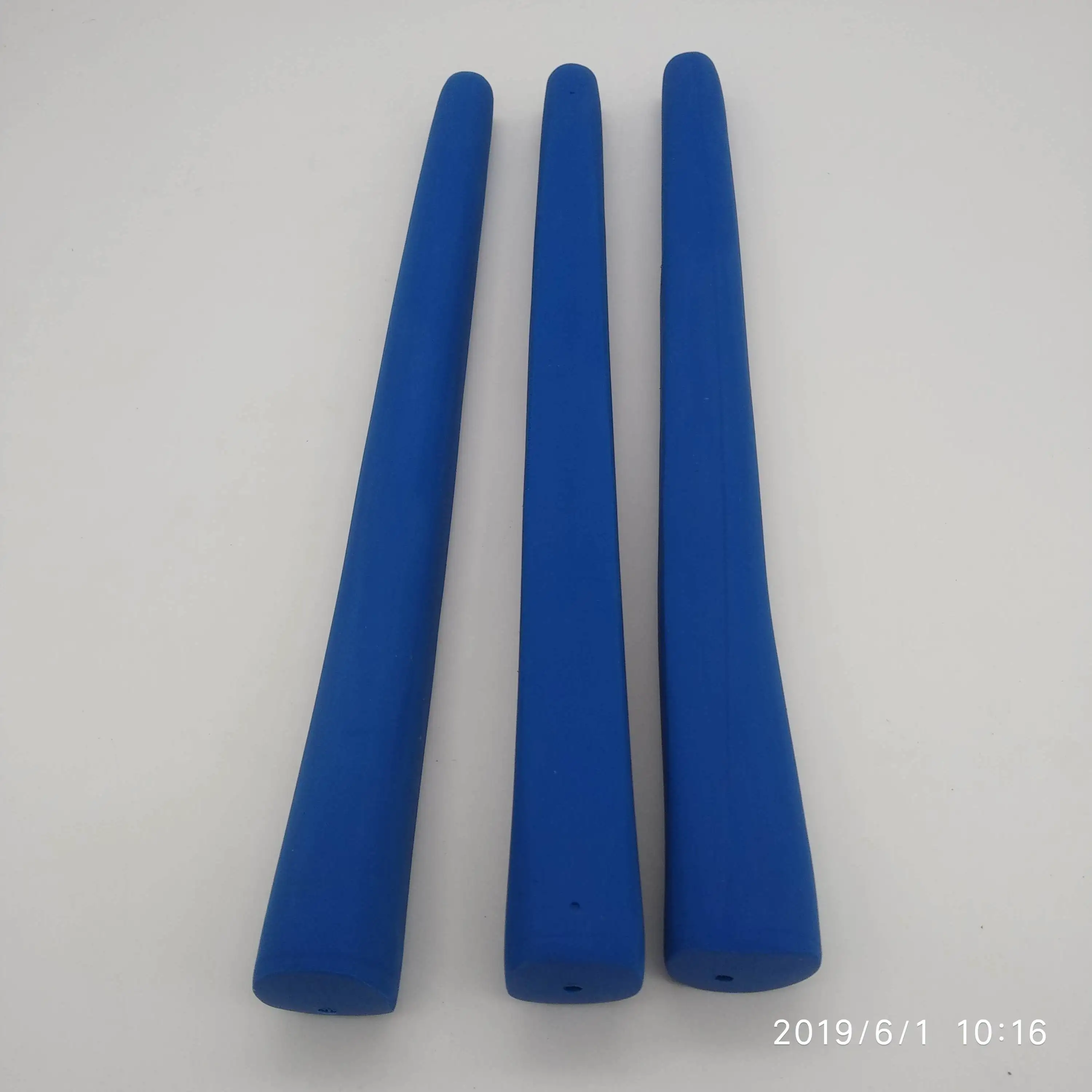 3pcs per lot blank logo blue color standard size 58R rubber golf putter grip 2
