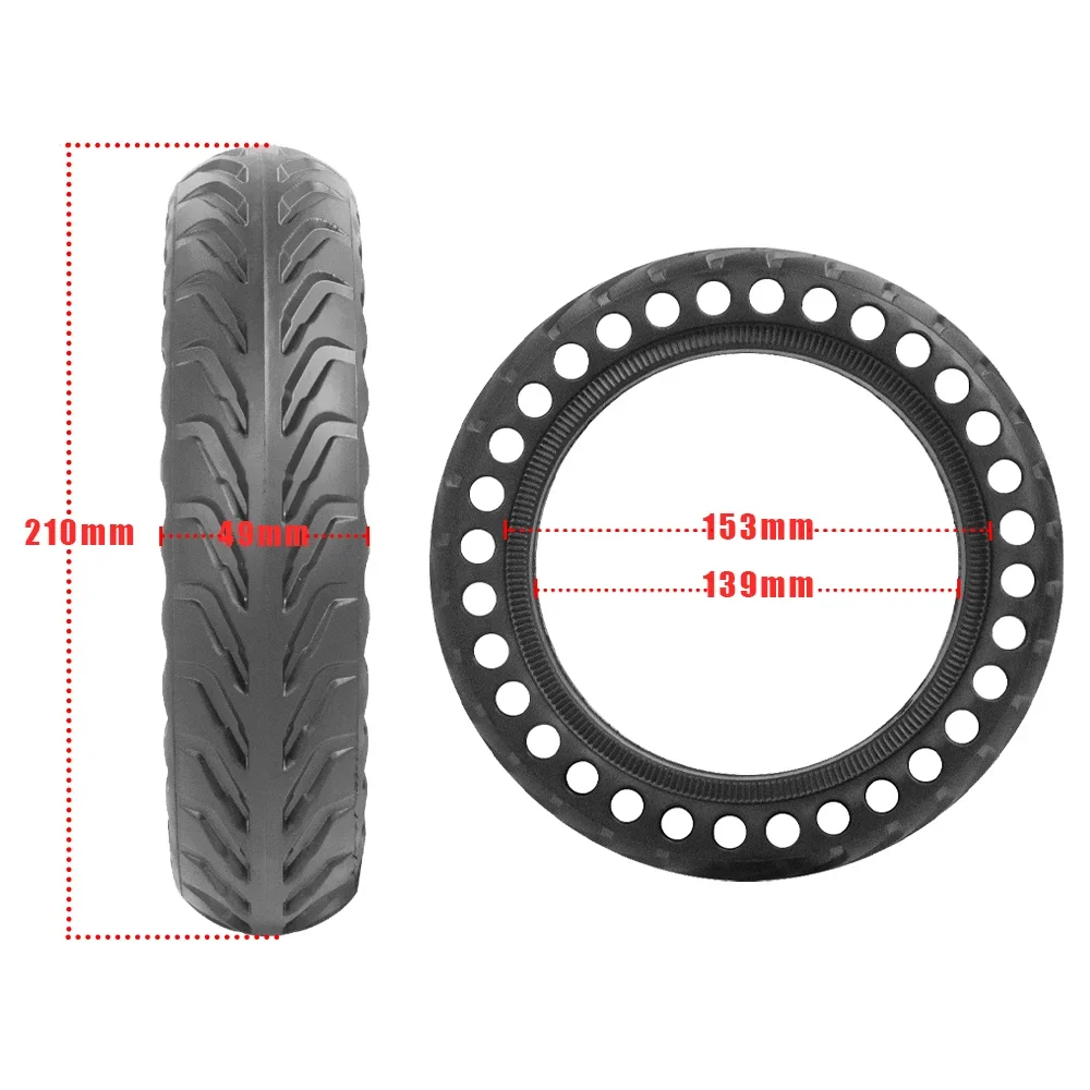 Durable Solid Tire For Xiaomi M365 Pro Electric Scooter Mijia Mi 1S Pro 2 8.5 inches Rubber Tyre 8.5'' Wheel