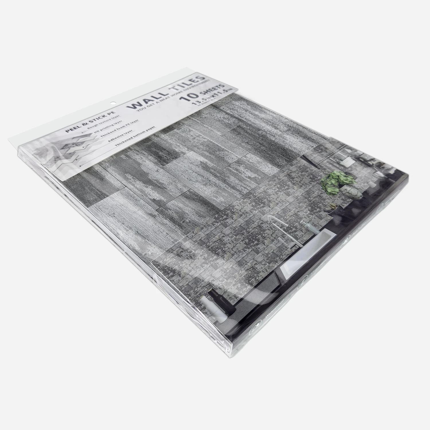 2-10 stücke selbst klebende Tapete wasserdichte Wanda uf kleber für Wände dickere Pe Schaum Aufkleber Küche Bad DIY Papel de Parede – Detail 32