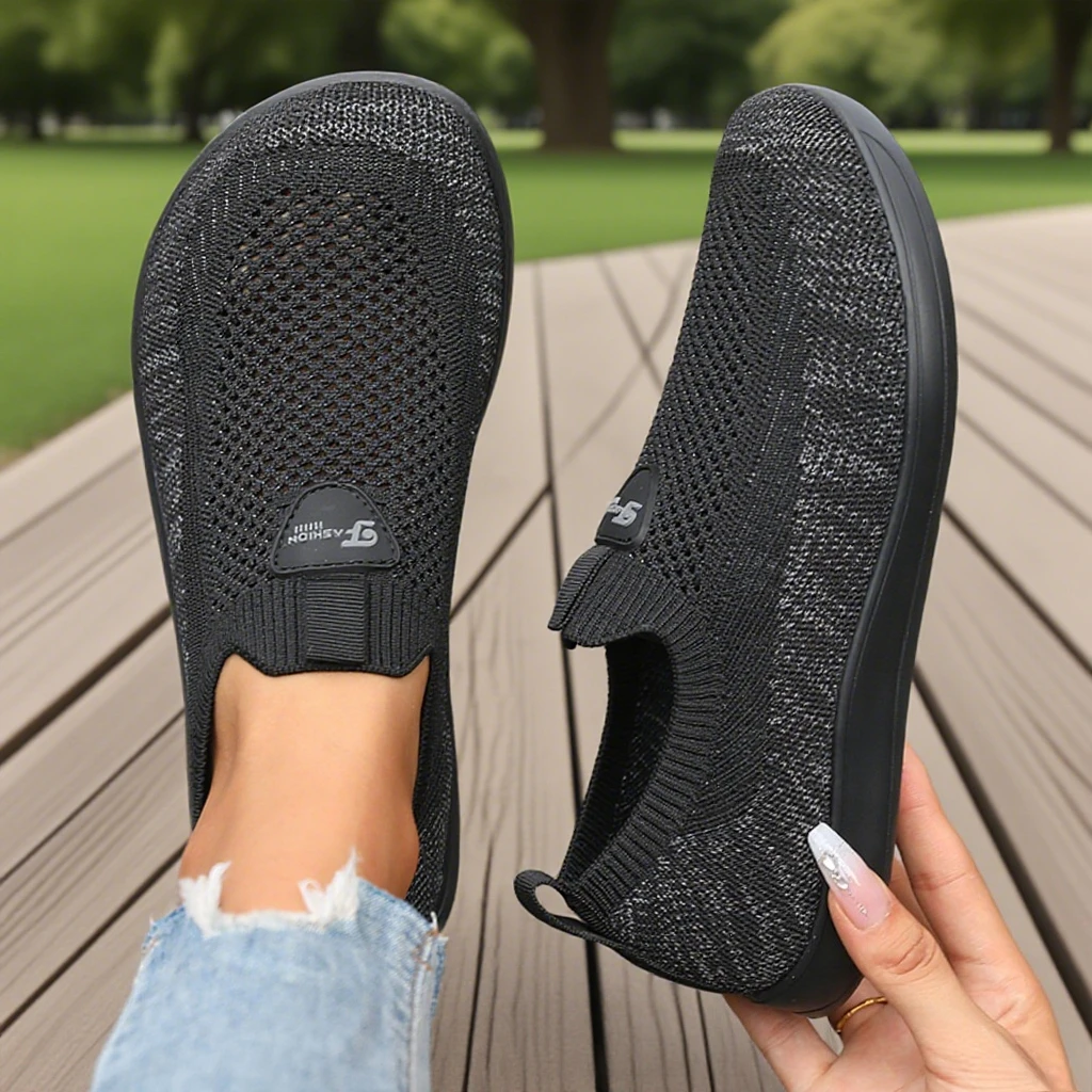Zero Difference Shoes for Men and Women Wide Version Sports Walking Shoes Soft Sole Anti Slip Comfortable Running Tennis Shoes 4