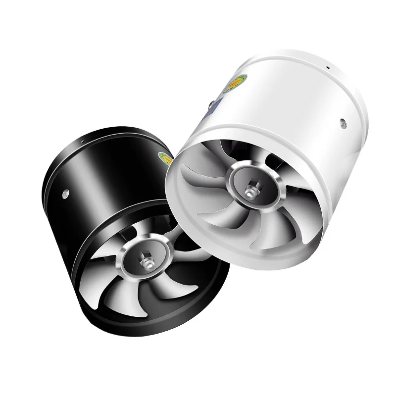110V Voltage Exhaust Fan Round Pipeline Exhaust Replacement Fan Mini Wall Duct Metal Pipeline Ventilation And exhaust fan