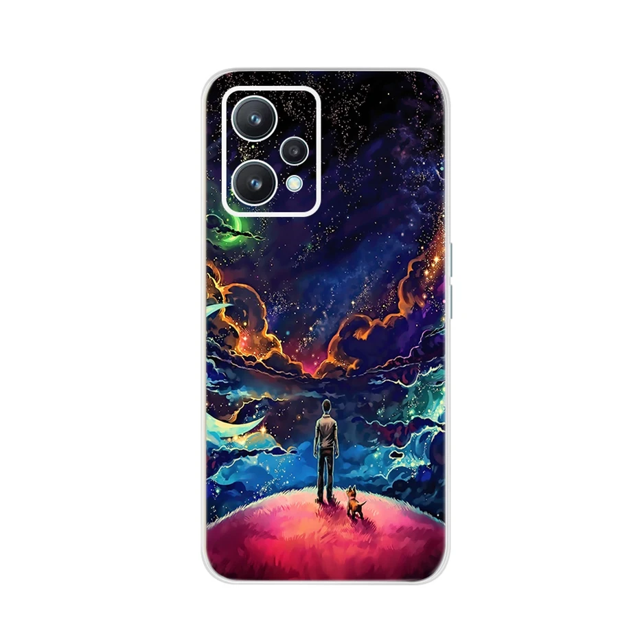Cute Cartoon Painted Soft Silicone Phone Case - Full Coverage Bumper Cover