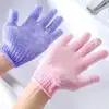 2Pcs Soft Shower Gloves Fast Foaming Scrubbing Gloves Exfoliating Body Cleaning Scrub Mitt Bathing Exfoliating Massage Gloves 2