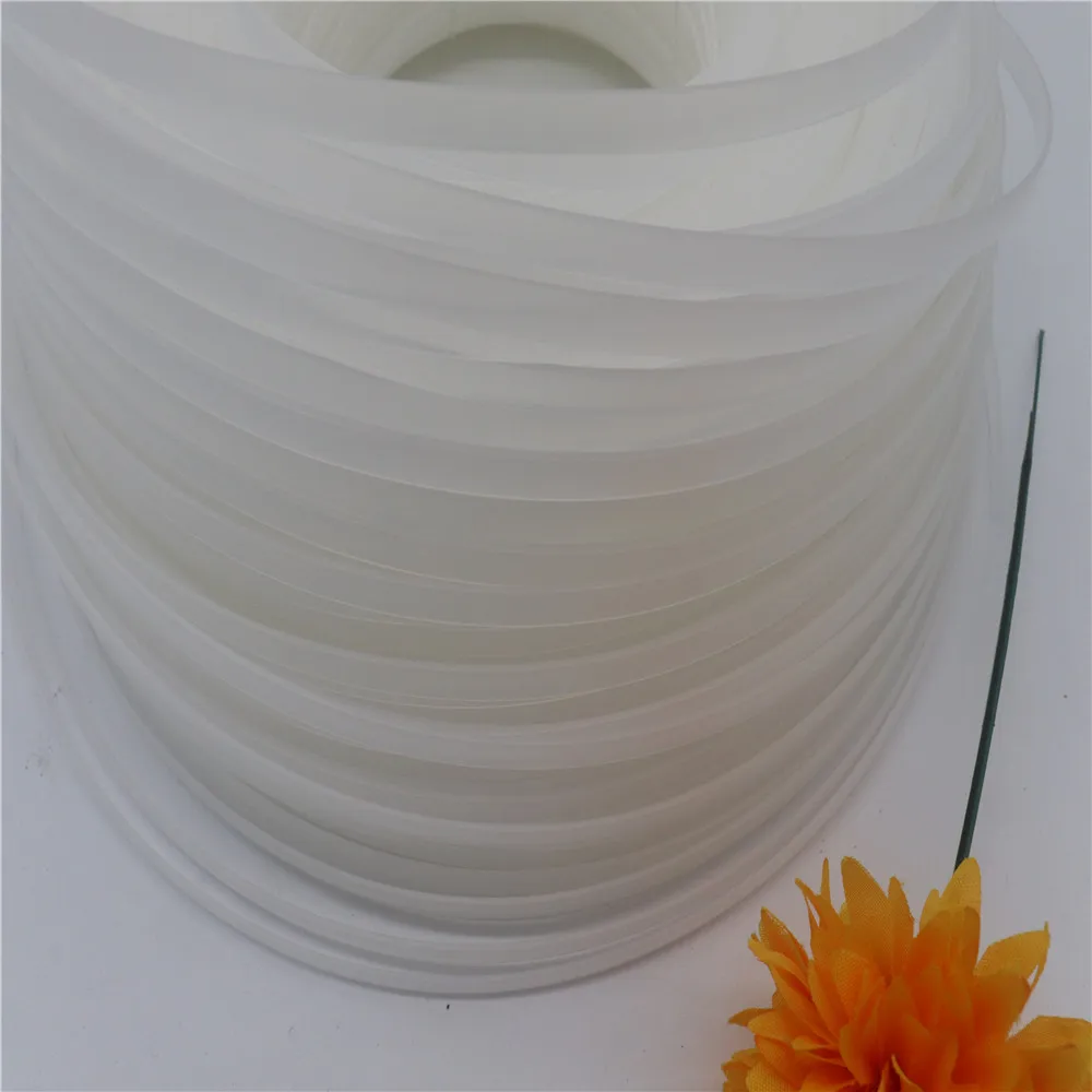 50 Meters 6mm Plastic Corset Boning Clear Bone Dress Support Sewing Clothing DIY Accessories