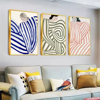 소피아 라인 걸 포스터 클래식 애니메이션 포스터, 멋진 벽 스티커, 거실 바 장식 장식 아트 벽 스티커