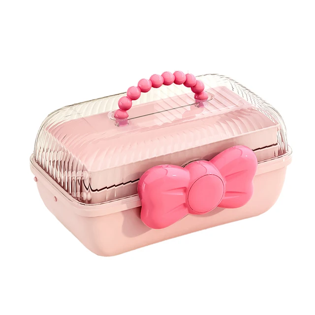 Large Capacity Storage Box Portable Foldable Case Multifunctional Scrapbook Stamp  Storage Hairpin Organizer Nail Art Jewelry Box - AliExpress