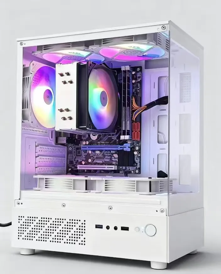 AOTESIER Game Desktop Host Core I3 I5 I7 CPU 8G RAM 120GB 256GB 512GB SSD Supply PC Gaming Desktop Computer With Graphic Card - immagine 5