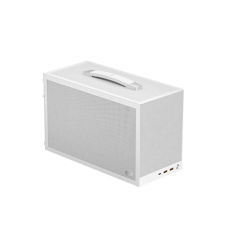 PCCOOLER K101 Mesh Portable Desktop ITX Small Case supports SFX power supply/12015 fan installation/340mm long graphics card