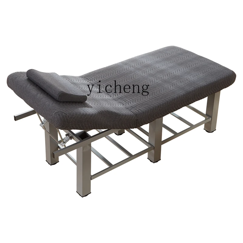 

XL Couch Massage Bed Traditional Chinese Medicine Physiotherapy Bed Tattoo Embroidery Body Ear Cleaning Bed with Hole