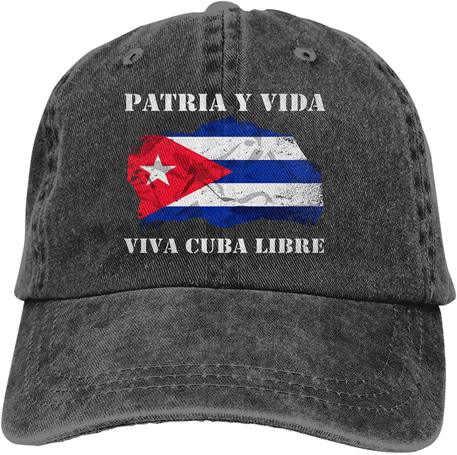 Джинсовая бейсбольная кепка Patria Y Vida Viva Куба свободные шапки унисекс