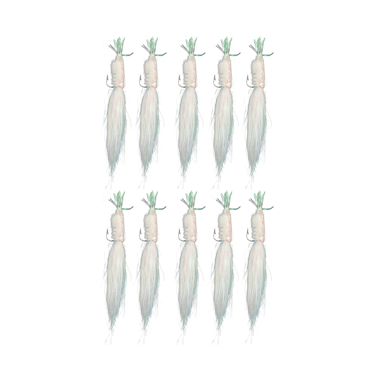 

Weiwulu Sub-Bait Ice Shrimp Fishing Horse Mouth Hair Hook Artificial Bait Simulation Prawn with Hooks Carp Wobbler