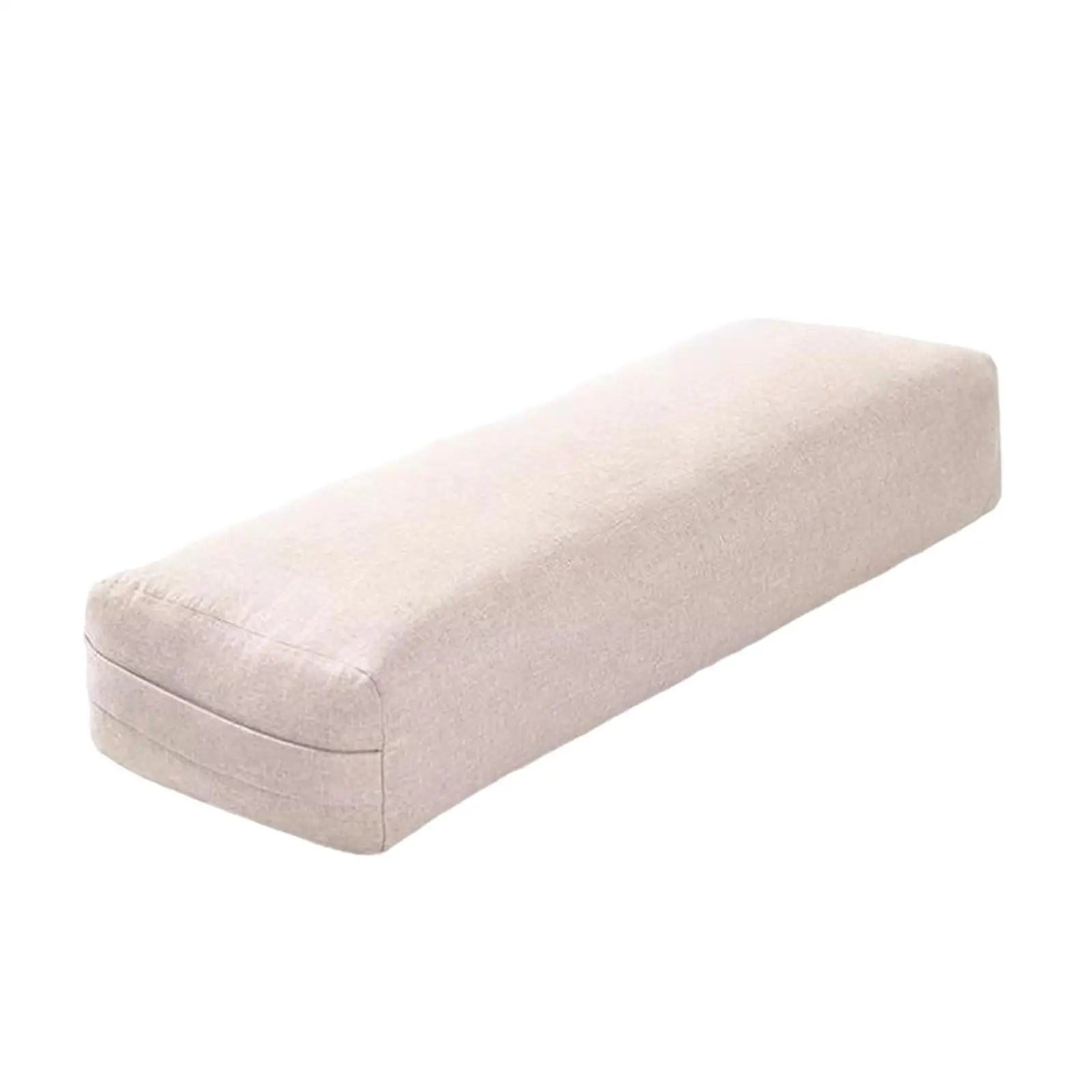 Yoga Bolster Pillow Multifunctional Practical Portable Long Yoga Pillow Women Easy to Clean Yin Yoga Comfort Cushion with Handle