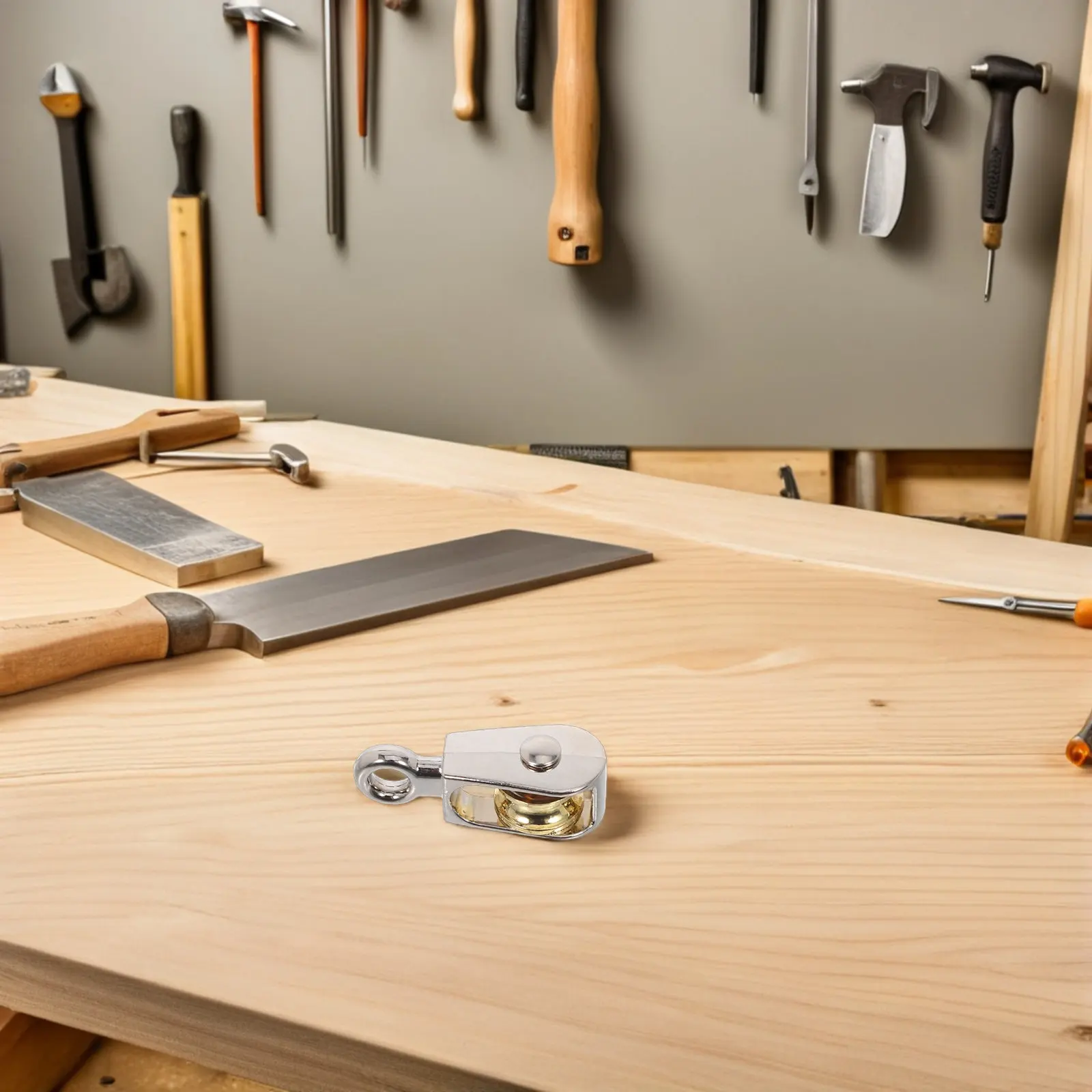 6Pcs 금속 고정 풀리 단일 휠 36Mm 과학 실험 키트 물리학 교실 장비 물리학 교육 도구