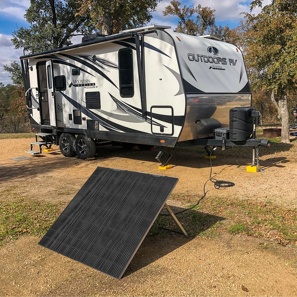 120W Pannello solare 18V flessibile OR Pannello Fotovoltaico Monocristallino Generatore di energia solare Caricabatterie Off Grid per batteria 12V RV campeggio camper attrezzature Barca Casa pannelli solari - immagine 6