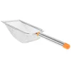 Metal Cat Litter Scoop Stainless Steel Sturdy Non-Stick Sifting Scoop for Cat Poop and Sand Pet Litter Shovel Sand Sifter 6