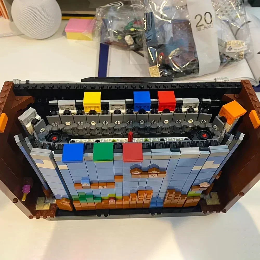 재고 게임 콘솔 모델 71374 Moc 모듈식 빌딩 블록, 벽돌 액션 피규어, 교육용 어린이 장난감, 2651pc