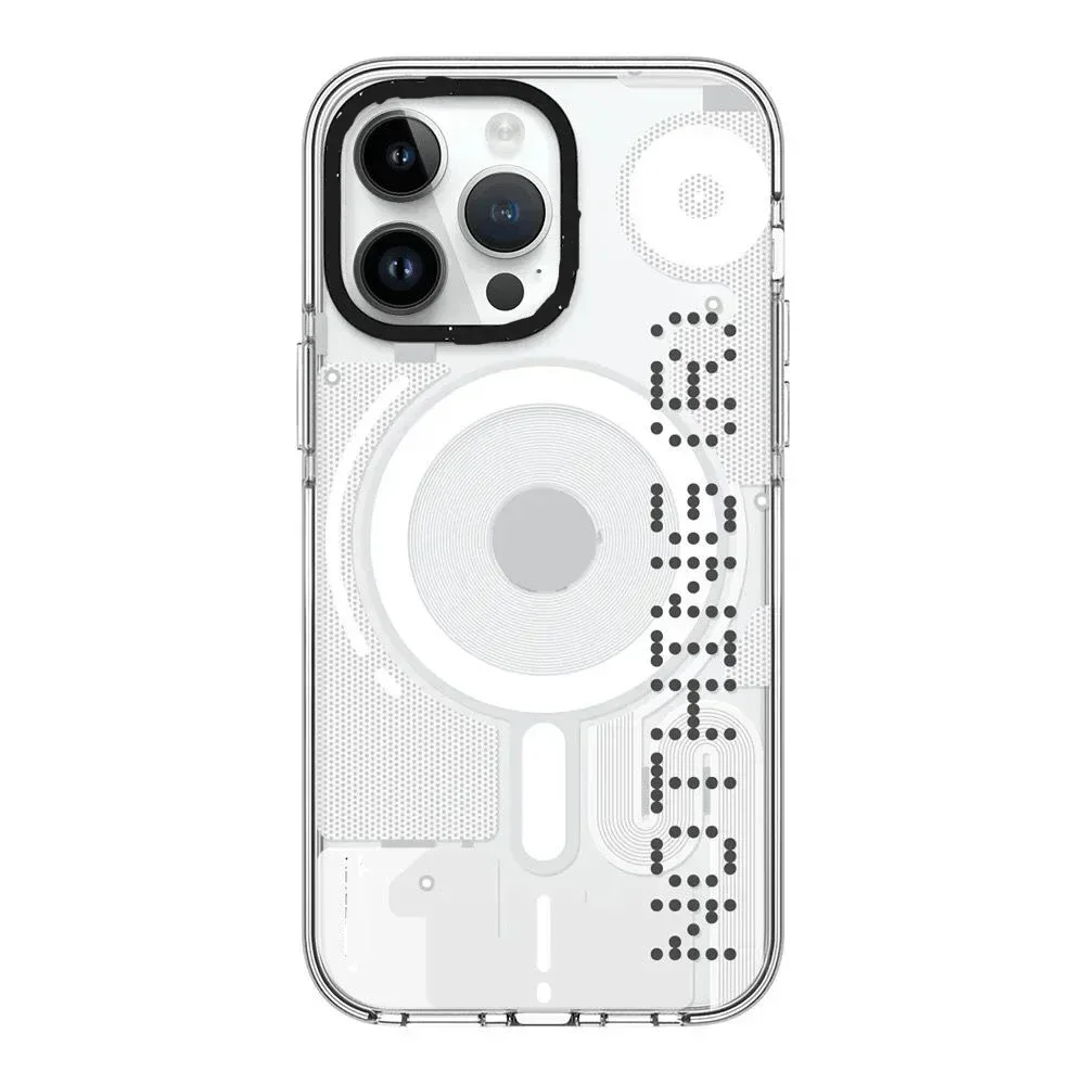 

Magsafe Acrylic Function Phone Case Cover for iPhone 11 12 13 14 15 Pro Max Case for iPhone 15 ProMax