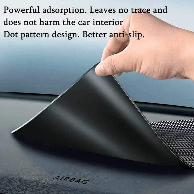 Car Dashboard Mat Non Slip Dash Mat Car Non Slip Mat Non Slip Mat Silicone Anti Skid Pad Silicone Anti Slip Pad DOXINGYE Car Silicone Sticky Mat